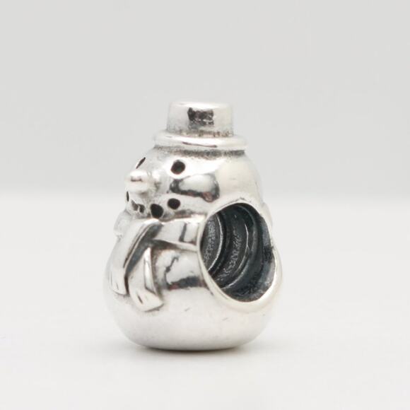 Authentic PANDORA Snowman Charm - Picture 9 of 12